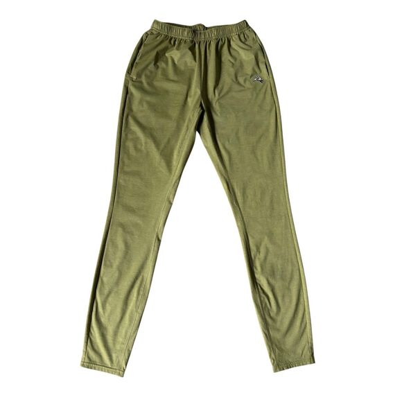Tracksmith Men’s Session Pants size XS Yellow Green Athletic Running - Picture 1 of 11